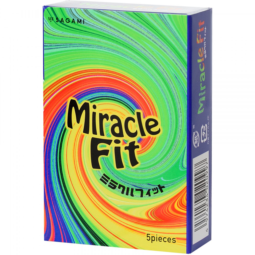 Сагами Презервативы Miracle Fit латексные, анатомическая форма, 5 шт (Sagami, ) фото 0
