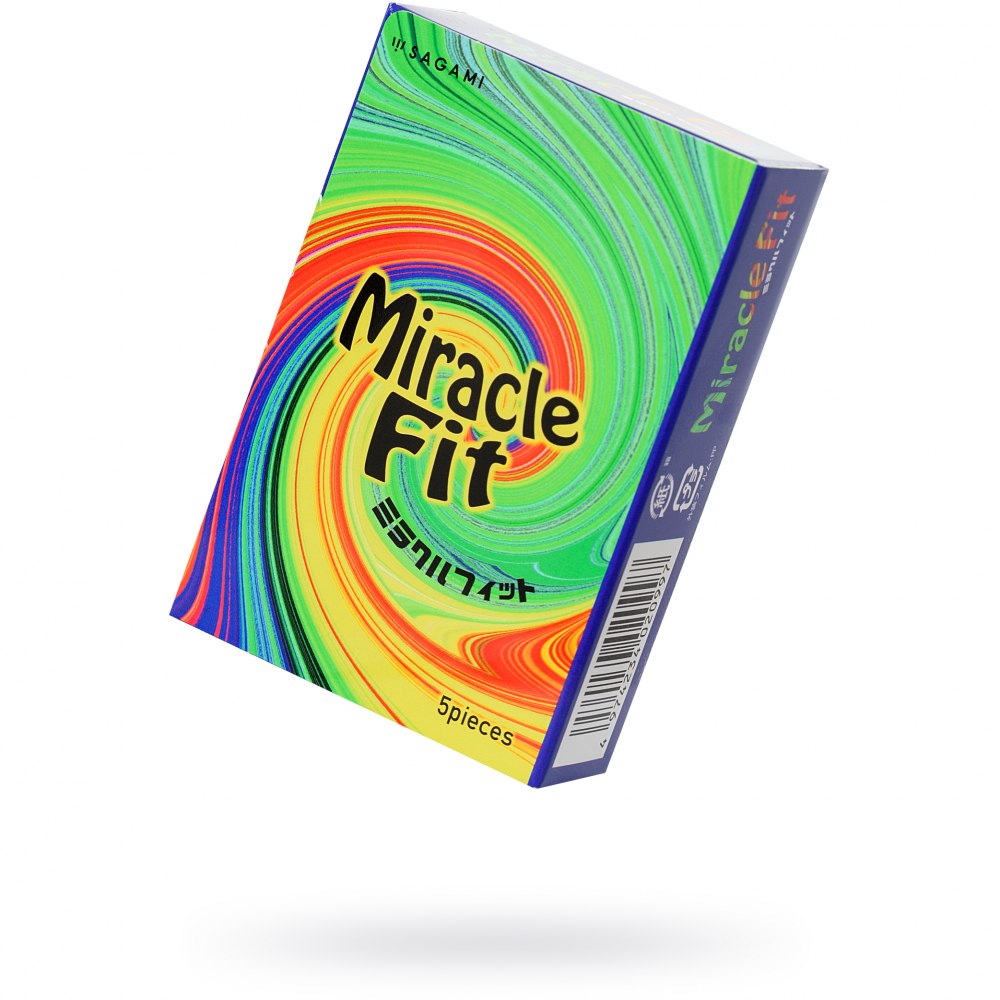 Сагами Презервативы Miracle Fit латексные, анатомическая форма, 5 шт (Sagami, ) фото 4