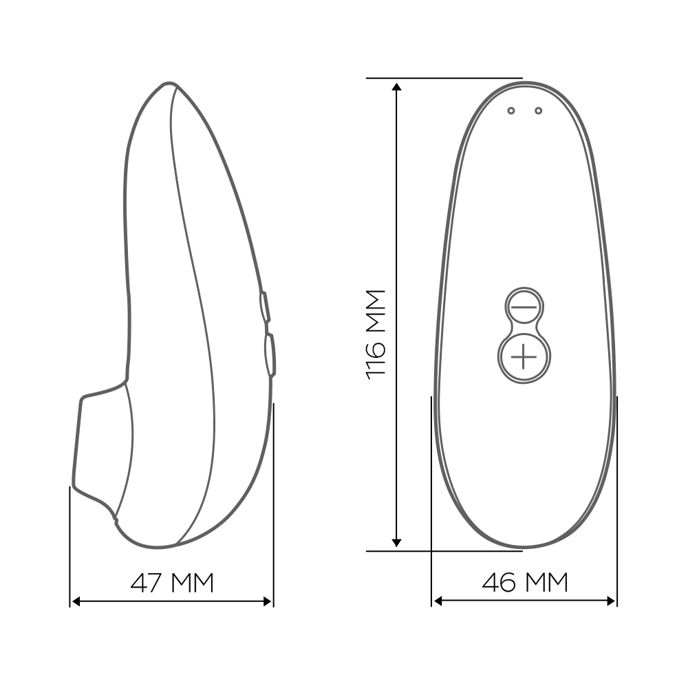 Вуманайзер Бесконтактный клиторальный стимулятор Starlet 2, синий (Womanizer, ) фото 6
