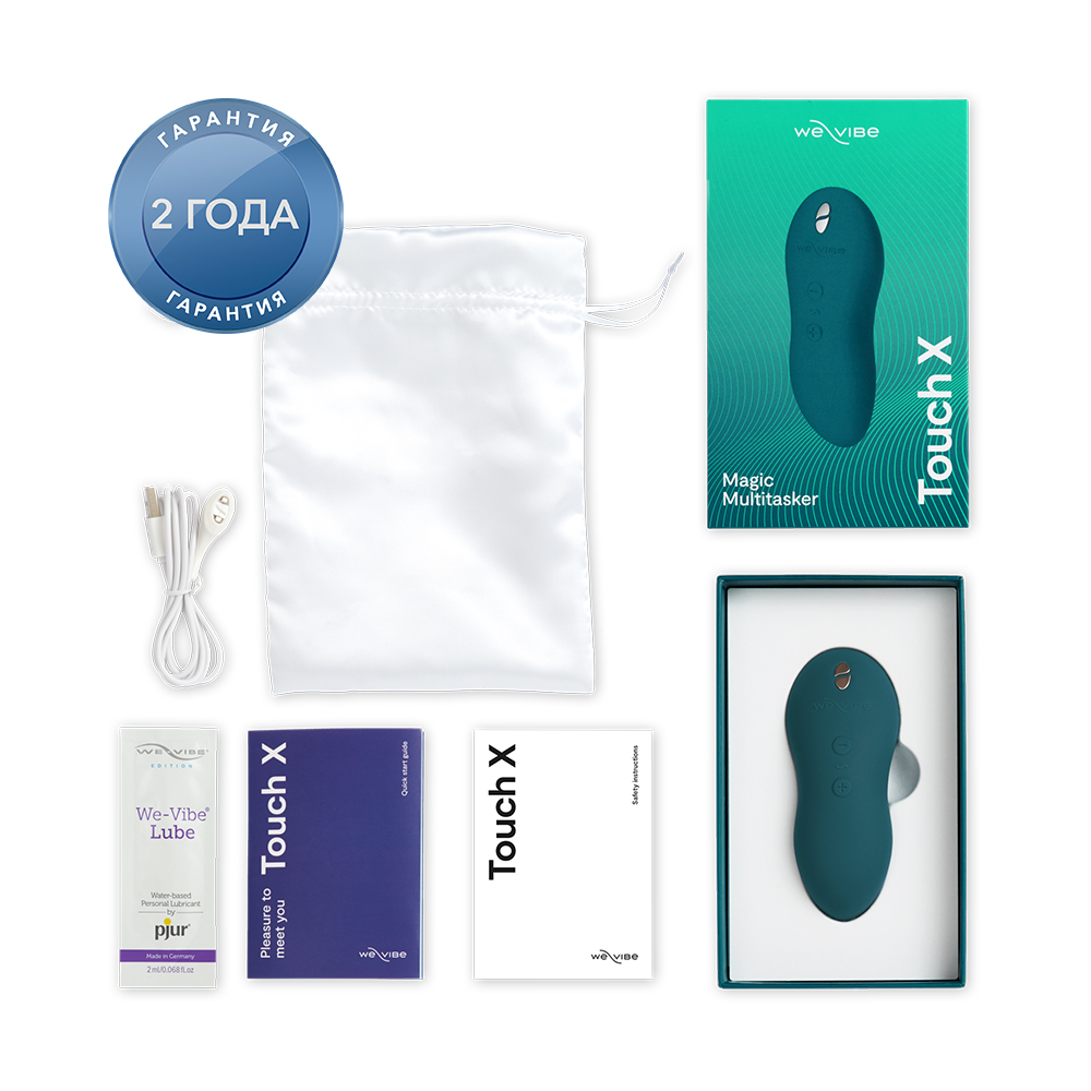 Ви-вайб Вибратор Touch X, зеленый (We-Vibe, ) фото 6