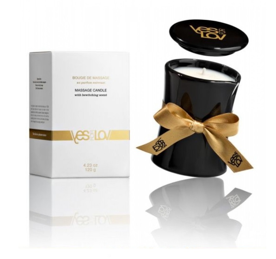  Массажная свеча Titillating Massage Candle, 120 мл (YESforLOV, ) фото 0