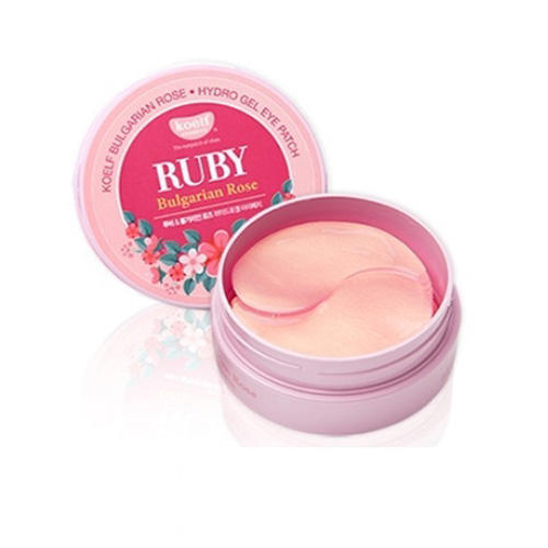 PETITFEE Патчи для глаз гидрогелевые с маслом болгарской розы Koelf RubyBulgarian Rose Eye Patch, 60 шт (PETITFEE, Eye Patch)