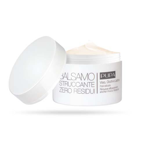 Pupa Бальзам для удаления макияжа для чувствительной кожи Zero Residue Make-Up Removing Balm, 100 мл (Pupa, Лицо)