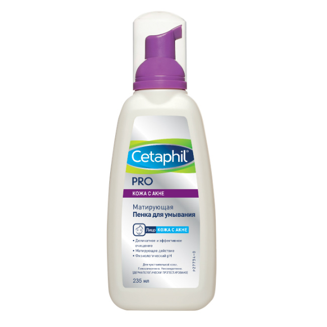 Сетафил Пенка для умывания, 235 мл (Cetaphil, Dermacontrol) фото 0