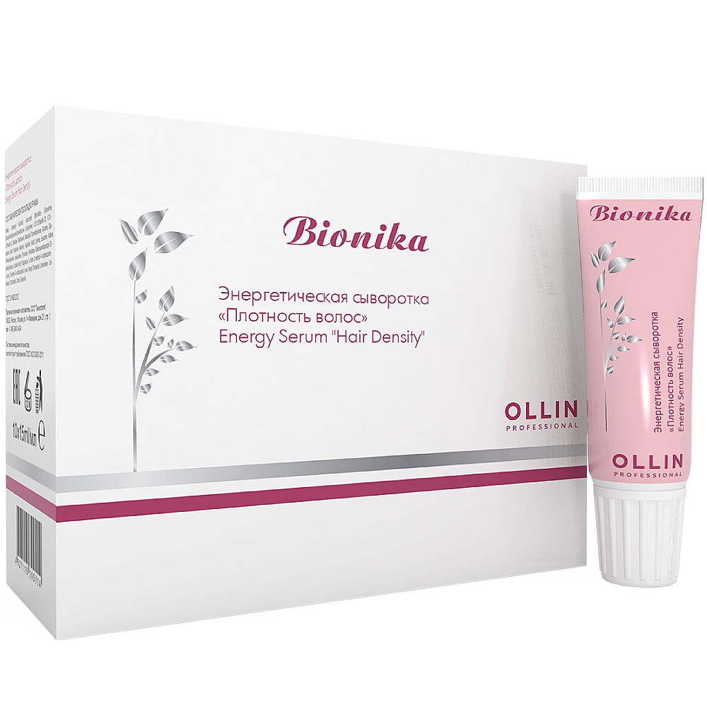 

Ollin Professional Энергетическая сыворотка "Плотность волос" Energy Serum "Hair Density" 10 х 15 мл (Ollin Professional, BioNika), BioNika