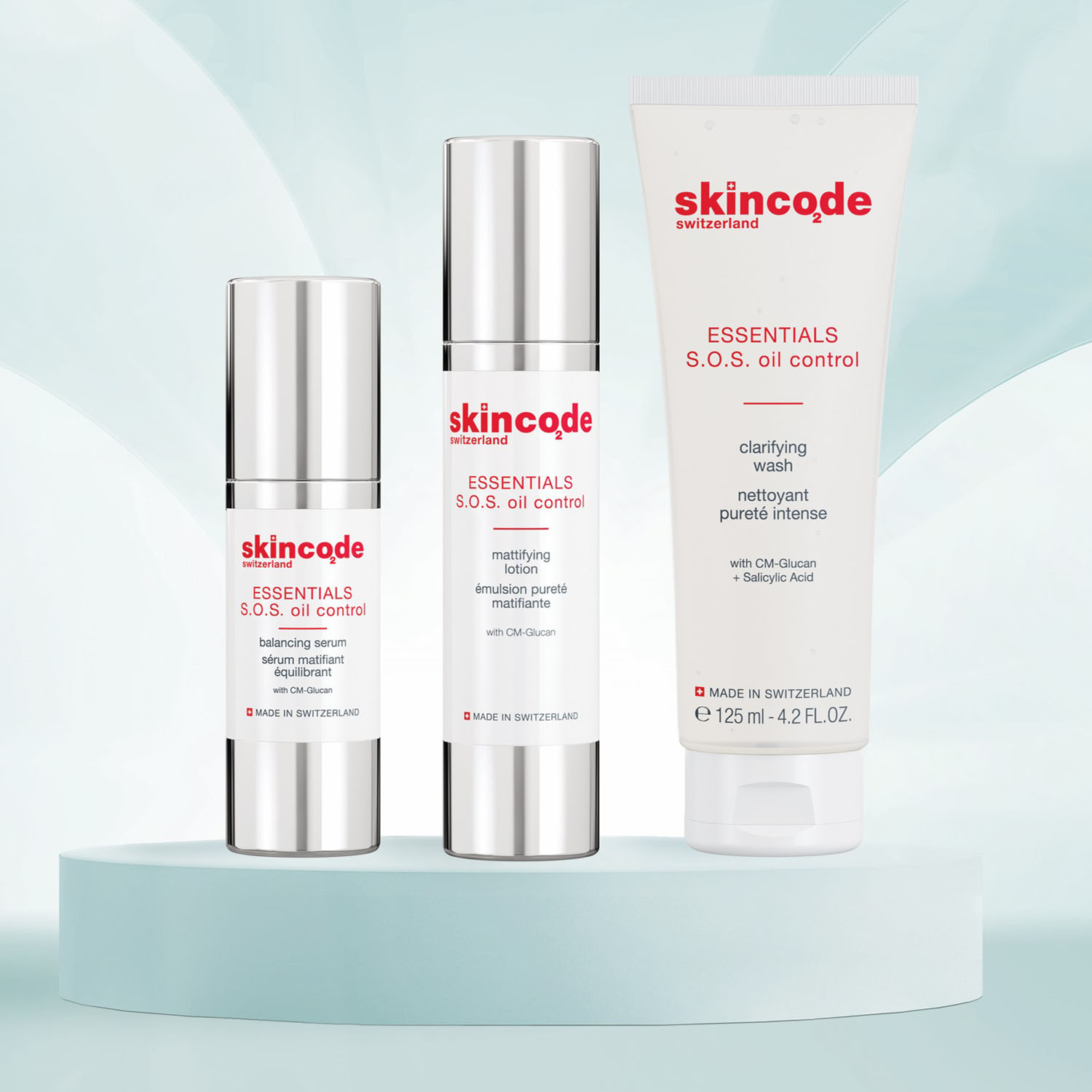 Скинкод СОС Матирующий лосьон для жирной кожи, 50 мл (Skincode, Essentials S.0.S Oil Control) фото 3