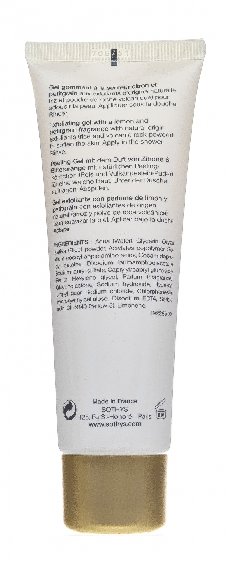 Сотис Тонизирующий скраб для тела 