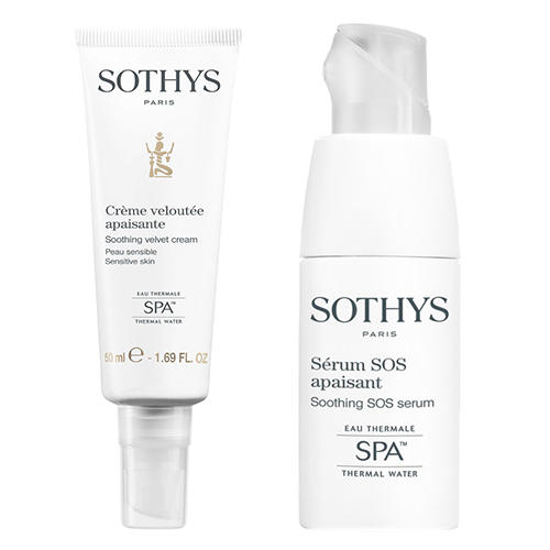 Сотис Набор для чувствительной кожиSensitive Skins Duo Promotion (Creme), 50 + 20 мл (Sothys, Clarte & Confort) фото 0