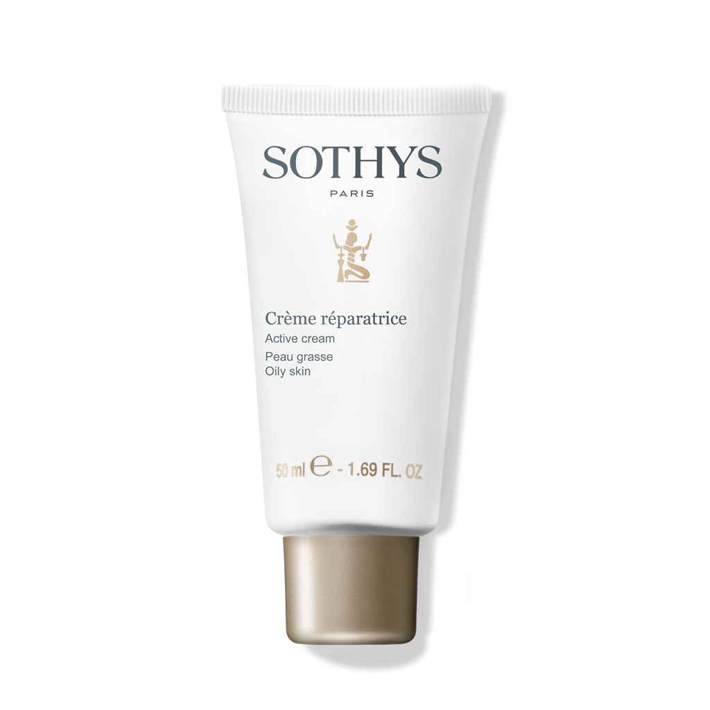 Sothys Восстанавливающий активный крем Oily Skin для жирной кожи, 50 мл (Sothys, Oily Skin) sothys набор для жирной кожи лица флюид 50 мл тоник 200 мл sothys oily skin