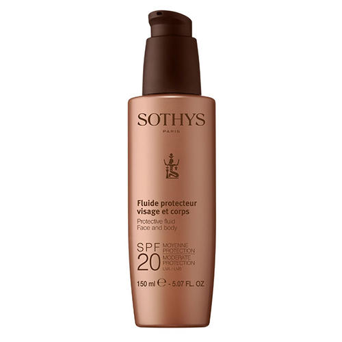 Sothys Молочко с SPF20 для лица и тела, 150 мл (Sothys, Sun Care) sothys paris мерцающее масло для тела и волос 100 мл sothys paris sun care