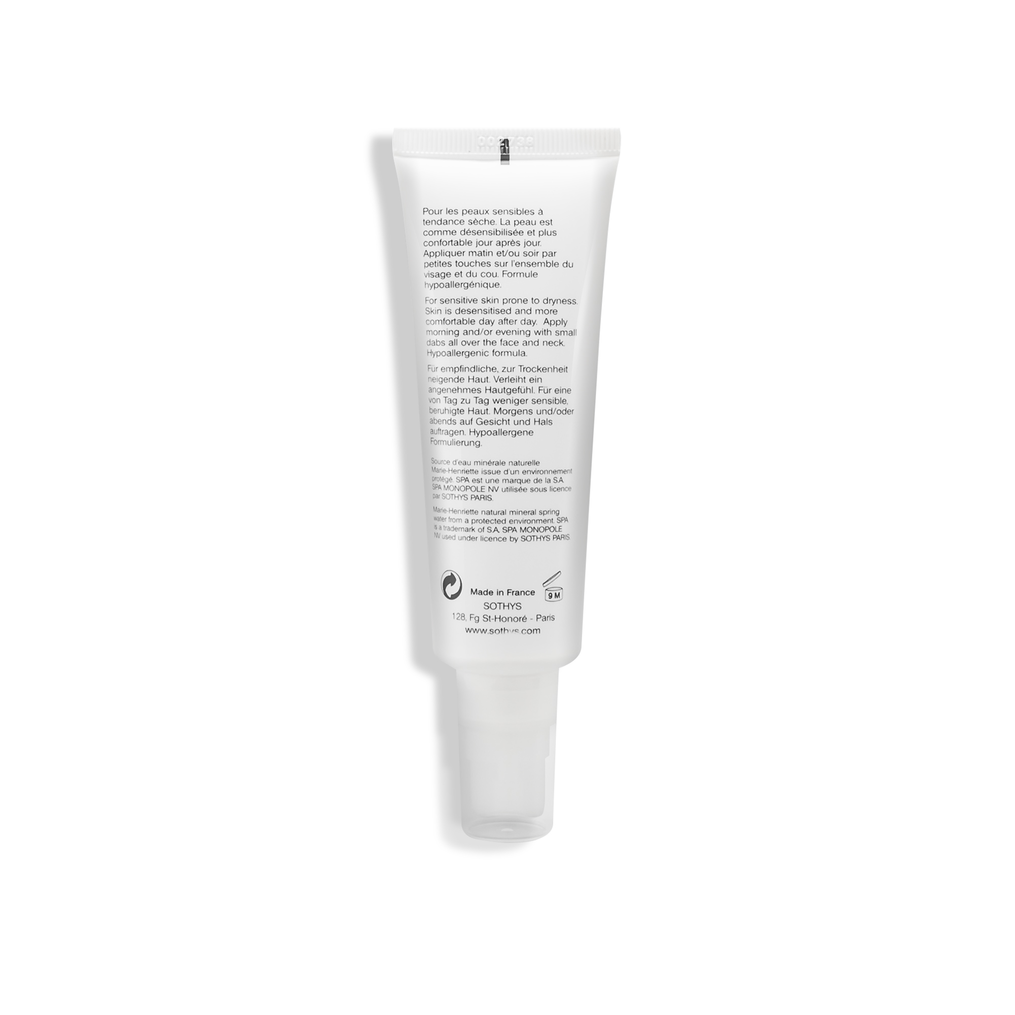 Сотис Успокаивающий крем для чувствительной кожи, 50 мл (Sothys, Sensitive Skin Line With Spa Thermal Water) Сотис Успокаивающий крем для чувствительной кожи, 50 мл (Sothys, Sensitive Skin Line With Spa Thermal Water) фото 3