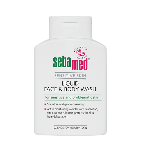 Себамед Гель для лица и тела очищающий Sensitive Skin iquid face and body wash 200 мл (Sebamed, Sensitive Skin) фото 0