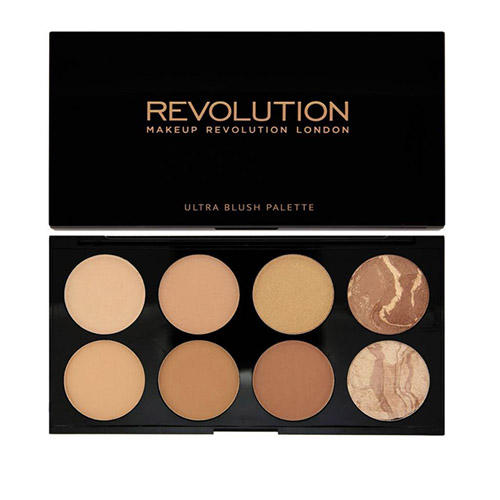 Палетка румян и корректоров Blush Contour Palette All about Bronzed (Makeup Revolution, Лицо) Палетка румян и корректоров Blush Contour Palette All about Bronzed (Makeup Revolution, Лицо)