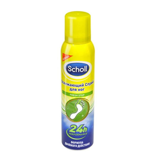 

Scholl Освежающий Спрей для ног 150 мл (Scholl, Fresh Step), Fresh Step