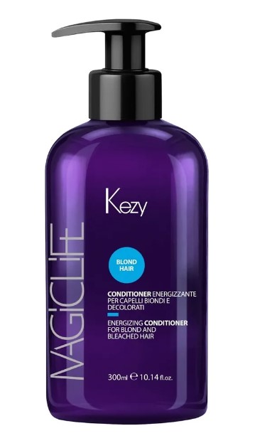 Kezy Кондиционер укрепляющий для светлых и обесцвеченных волос Energizing Conditioner, 300 мл (Kezy, Magic Life) кондиционер для волос kezy кондиционер укрепляющий для светлых и обесцвеченных волос magic life