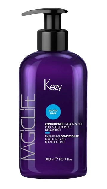 kezy кондиционер укрепляющий для светлых и обесцвеченных волос energizing conditioner 300 мл kezy magic life Kezy Кондиционер укрепляющий для светлых и обесцвеченных волос Energizing Conditioner, 300 мл (Kezy, Magic Life)