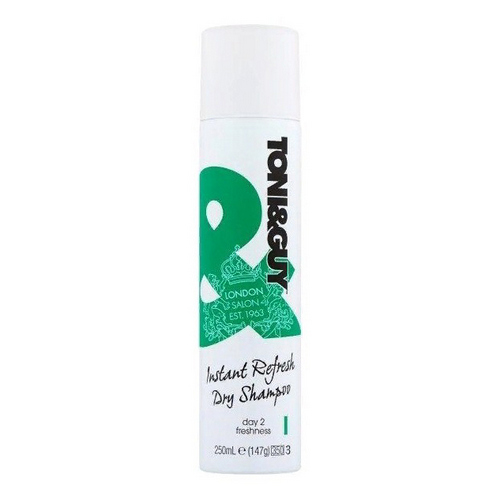 

Toni&Guy Сухой шампунь «Мгновенная свежесть» 250 мл (Toni&Guy, Сухие шампуни), Сухие шампуни