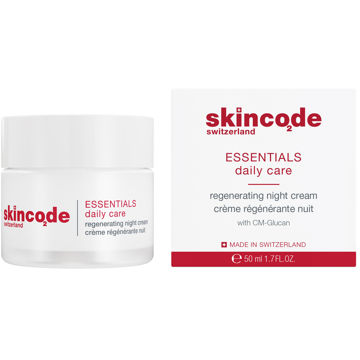 Skincode Восстанавливающий ночной крем, 50 мл (Skincode, Essentials Daily Care) цена и фото