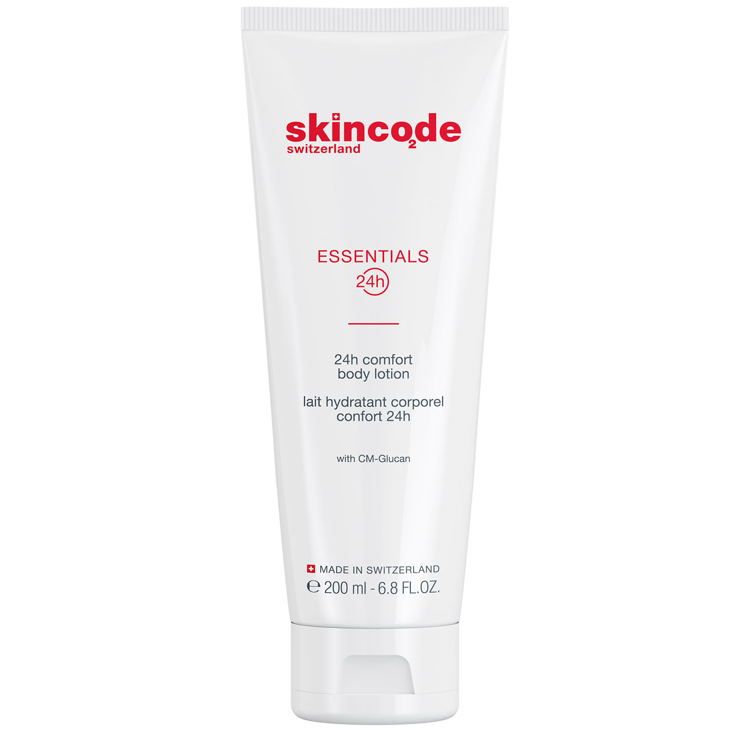 Skincode Лосьон для тела 24 часа, 200 мл (Skincode, Essentials 24h) skincode успокаивающий бальзам 24 часового действия 50 мл skincode essentials 24h