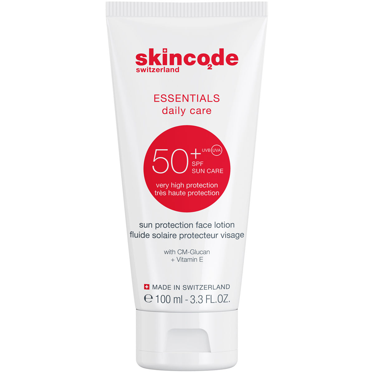 Скинкод Солнцезащитный лосьон для лица SPF 50, 100 мл (Skincode, Essentials Daily Care) фото 0