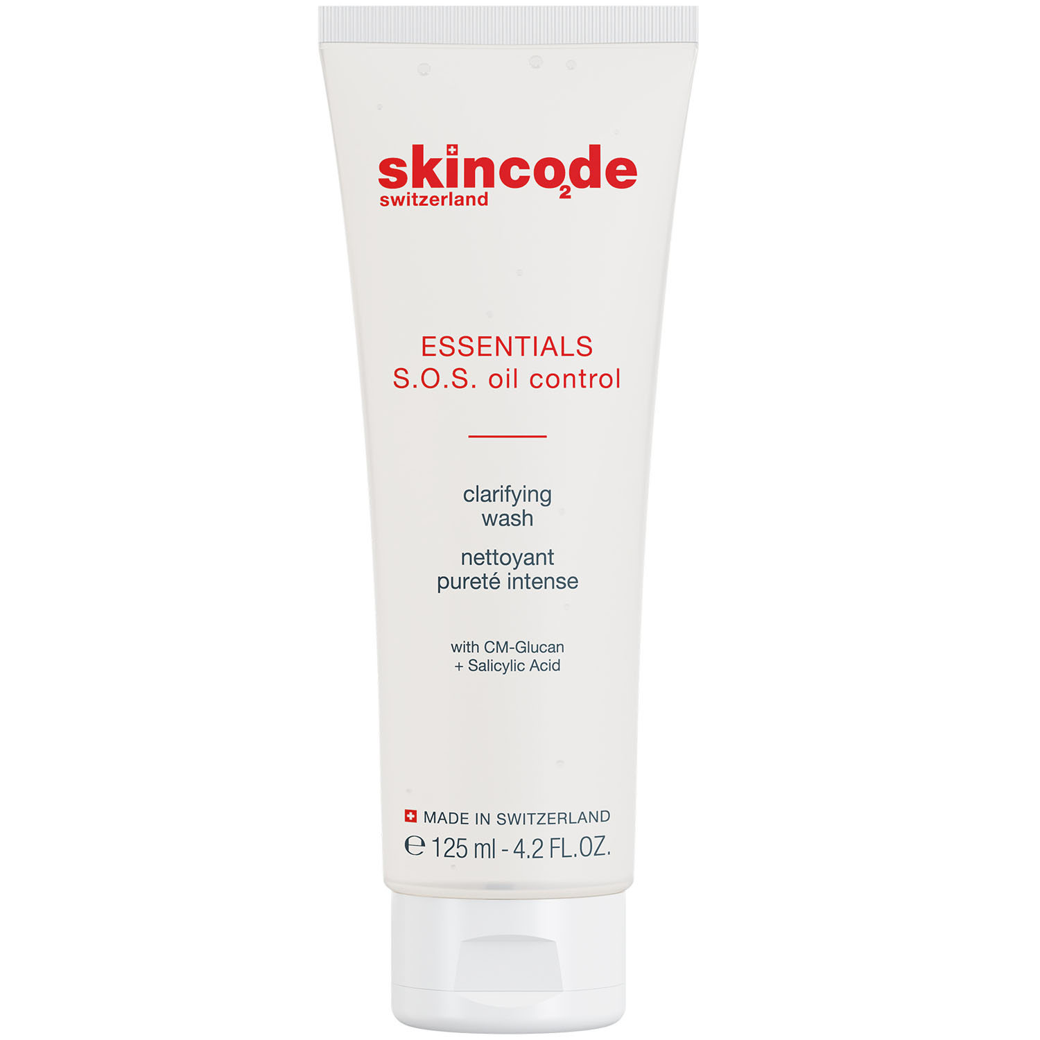 Скинкод Очищающее средство для жирной кожи, 125 мл (Skincode, Essentials S.0.S Oil Control) фото 0