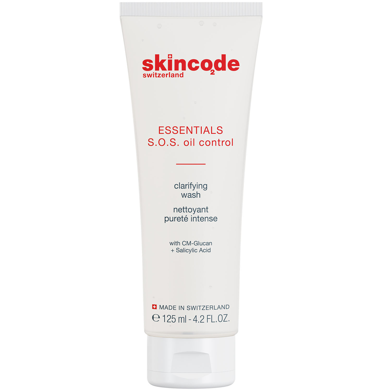 Skincode Очищающее средство для жирной кожи, 125 мл (Skincode, Essentials S.0.S Oil Control)