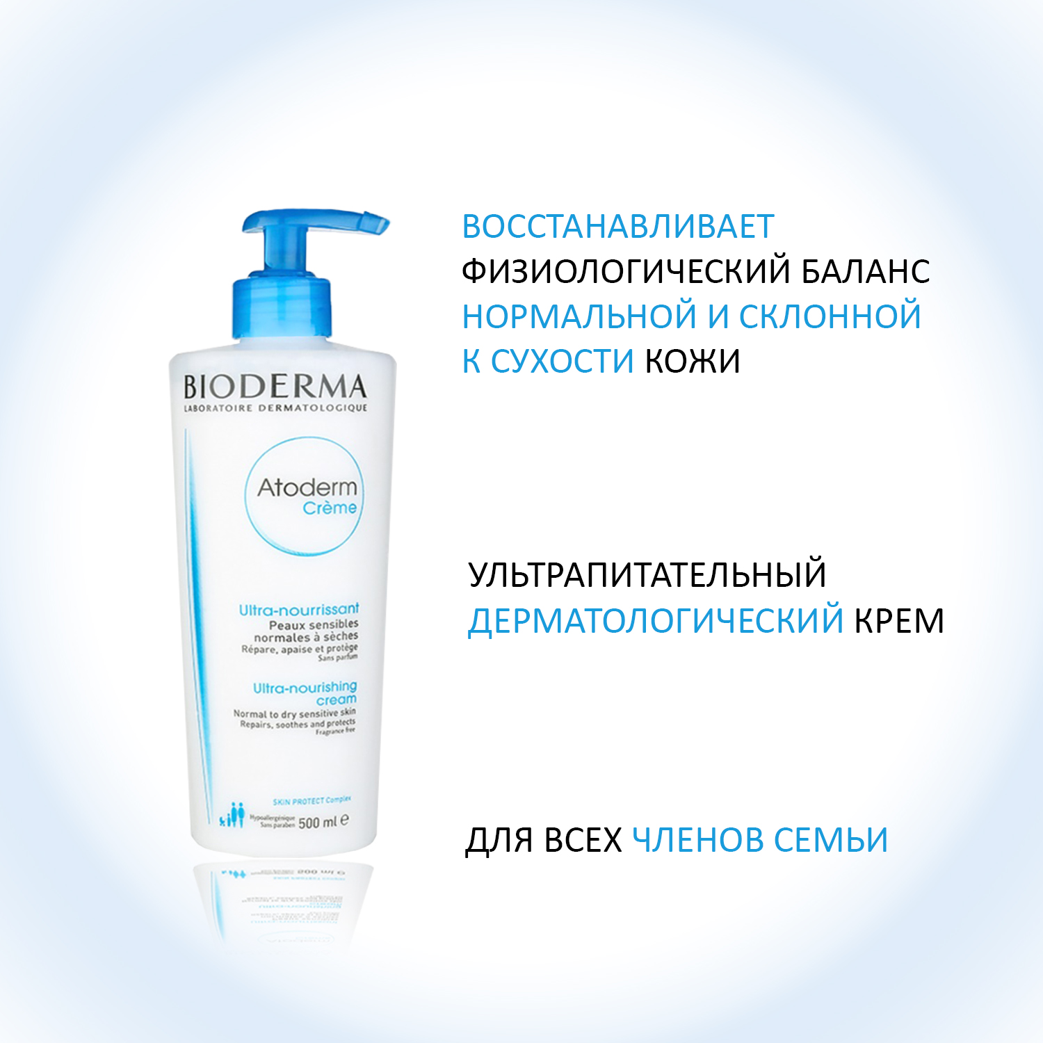 Bioderma 500мл Крем С Помпой Купить