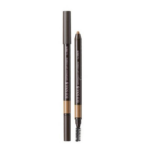 Карандаш для бровей мягкий Eco Soul Waterproof Soft Eyebrow, 0.5 г (The Saem, Eye)