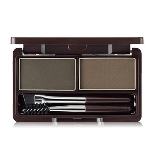 Зе Саем Пудра для бровей Eco Soul Eyebrow Kit 02 Gray Brown, 2*2.5 г (The Saem, Eye) фото 0