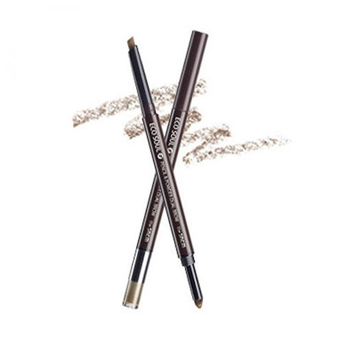 Карандашпудра для бровей Eco Soul Pencil Powder Dual Brow, 0,5 г0,3 г (The Saem, Eye)