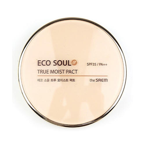 Пудра для лица увлажняющая True Moisture Pact, 11 г (The Saem, Eco Soul)