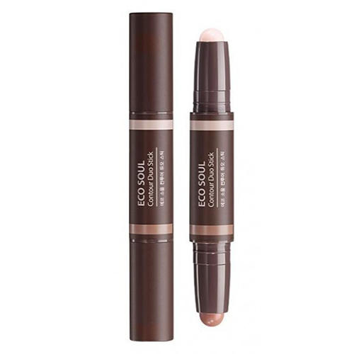 Стик для контурного макияжа Contour Duo Stick, 21,9 г (The Saem, Eco Soul)