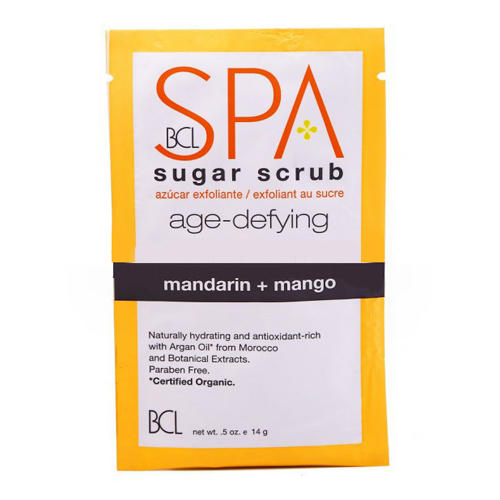 БиСиЭл Mandarin & Mango Sugar Scrub - Cахарный скраб Мандарин + манго 14 г (BCL, ) фото 0
