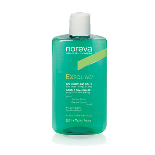 Норева Эксфолиак Гель для лица мягкий очищающий 250 мл (Noreva, Exfoliac) фото 0