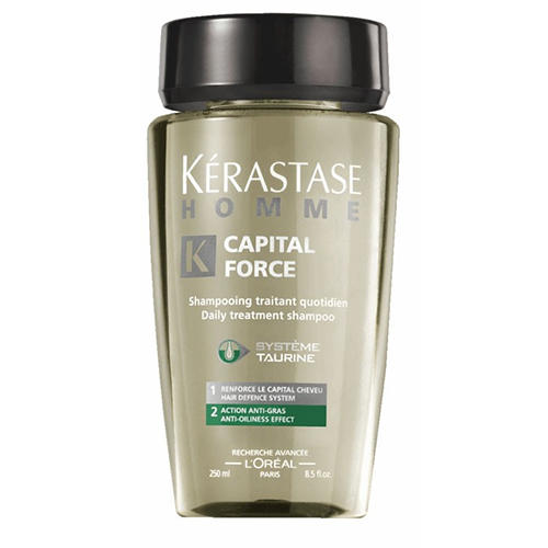 Керастаз Шампунь Капитал Форс для жирных волос 250 мл (Kerastase, Homme) Керастаз Шампунь Капитал Форс для жирных волос 250 мл (Kerastase, Homme) фото 3