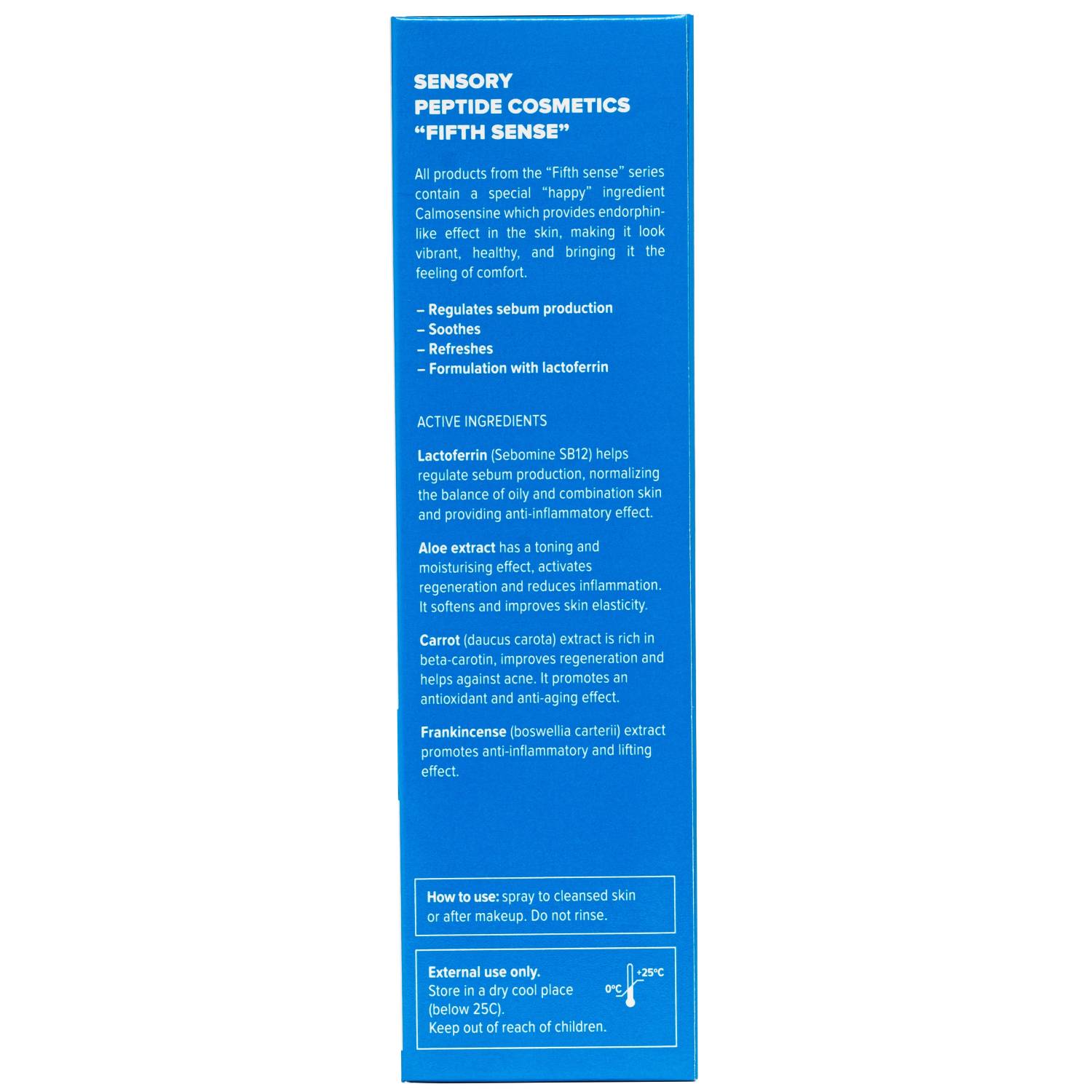 Теана Энергетический матирующий тоник-спрей с лактоферрином для проблемной кожи, 125 мл (Teana, Пятое чувство) фото 4