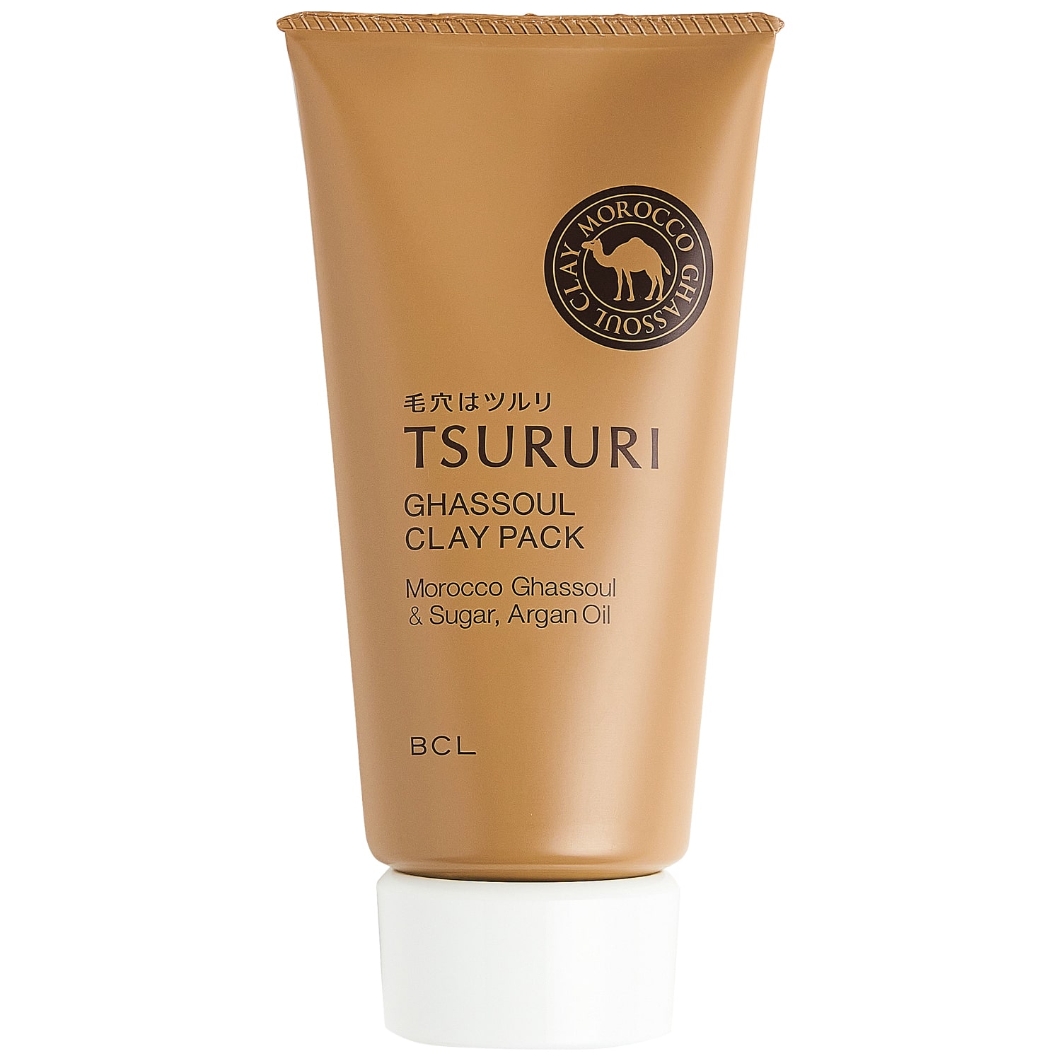 Тсурури Крем-скраб с вулканической глиной, каолином и коричневым сахаром для лица, 150 г (Tsururi, Глубокое очищение) фото 1