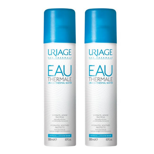 Термальная вода Урьяж 2 х 300 мл (Uriage, Eau thermale) урьяж акции в аптеках