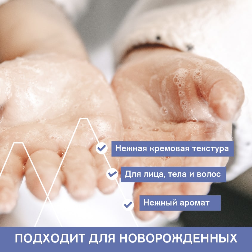 Урьяж Очищающий пенящийся крем для детей и новорожденных, 1 л (Uriage, Детская гамма) Урьяж Очищающий пенящийся крем для детей и новорожденных, 1 л (Uriage, Детская гамма) фото 3