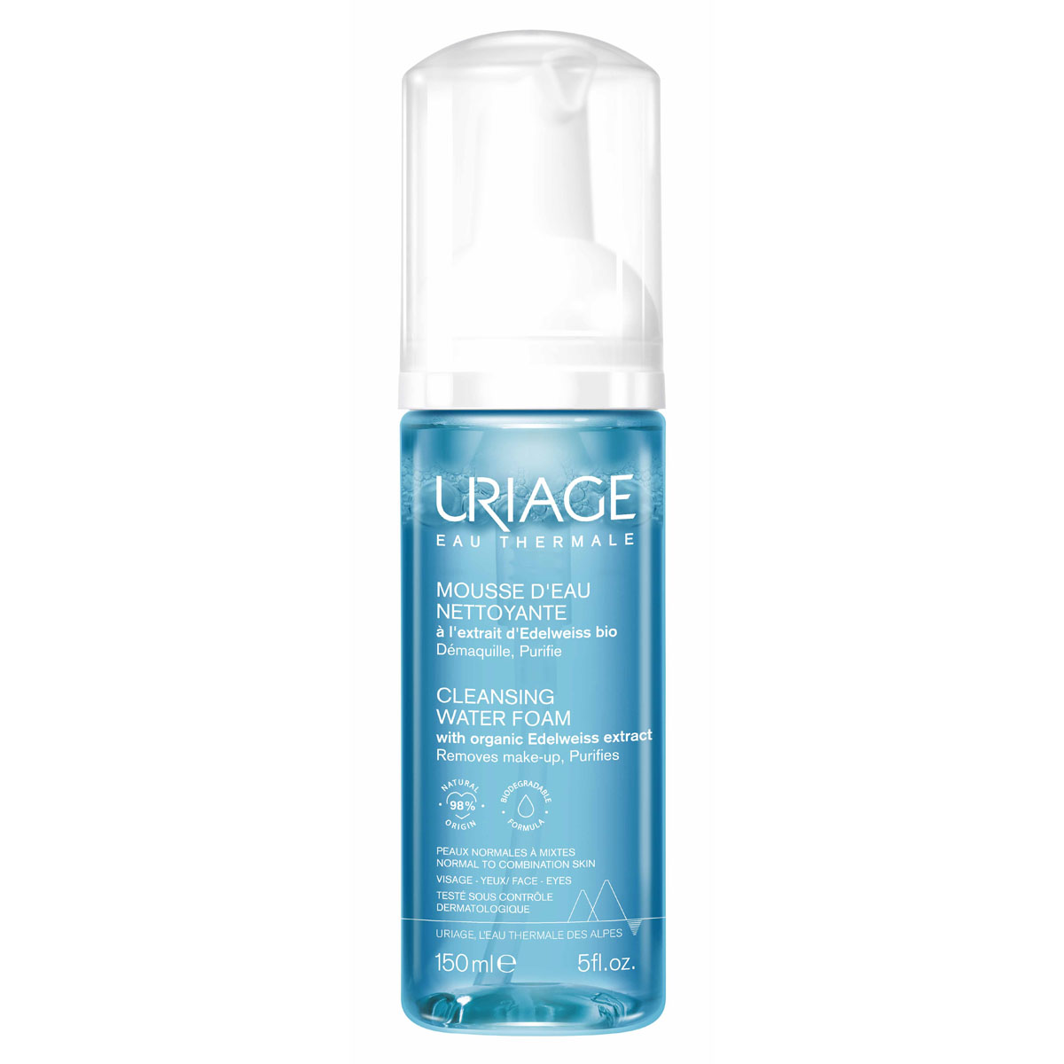 Uriage Очищающий мусс Purete 150 мл (Uriage, Гигиена Uriage) uriage мусс cleansing make up remover foam очищающий флакон 150 мл