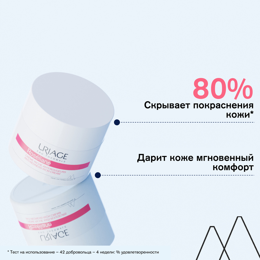 Урьяж Насыщенный крем против покраснений, 50 мл (Uriage, Roseliane) Урьяж Насыщенный крем против покраснений, 50 мл (Uriage, Roseliane) фото 1