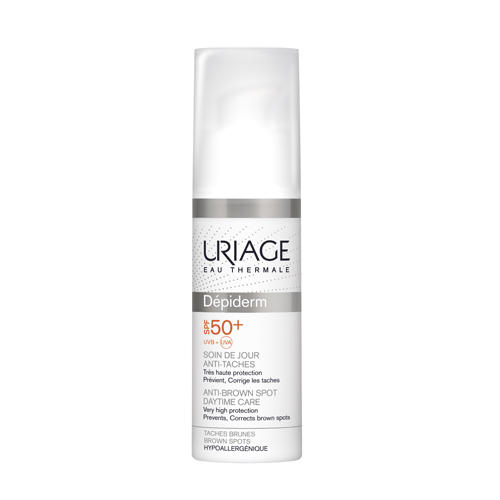 Урьяж Дневной уход против пигментных пятен SPF 50+, 30 мл (Uriage, Depiderm) фото 0