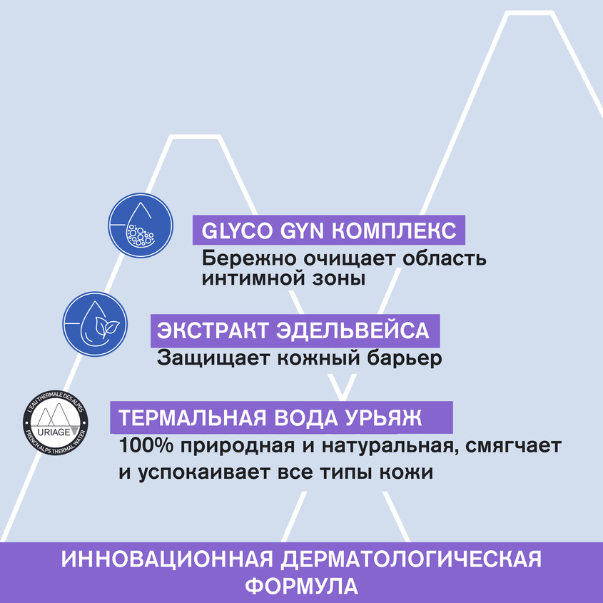 Урьяж Гель для интимной гигиены, 500 мл (Uriage, Интимная гигиена) фото 1