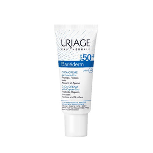 

Uriage Барьедерм Цика-крем с медью и цинком SPF50+, 40 мл (Uriage, Bariederm), Bariederm