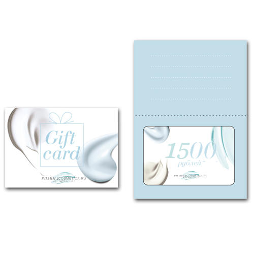 

Gift Cards Пластиковая подарочная карта номиналом 1500 р (Gift Cards, )