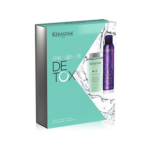 Керастаз Набор Detox Шампунь-Ванна 