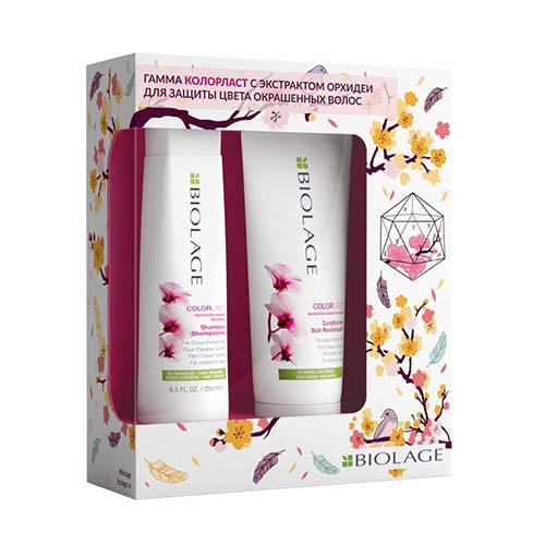Набор Biolage Colorlast для окрашенных волос (Шампунь 250 мл Кондиционер 200 мл) (Matrix, Biolage Colorlast) шампунь teana k3 сияющий ангел 250 мл