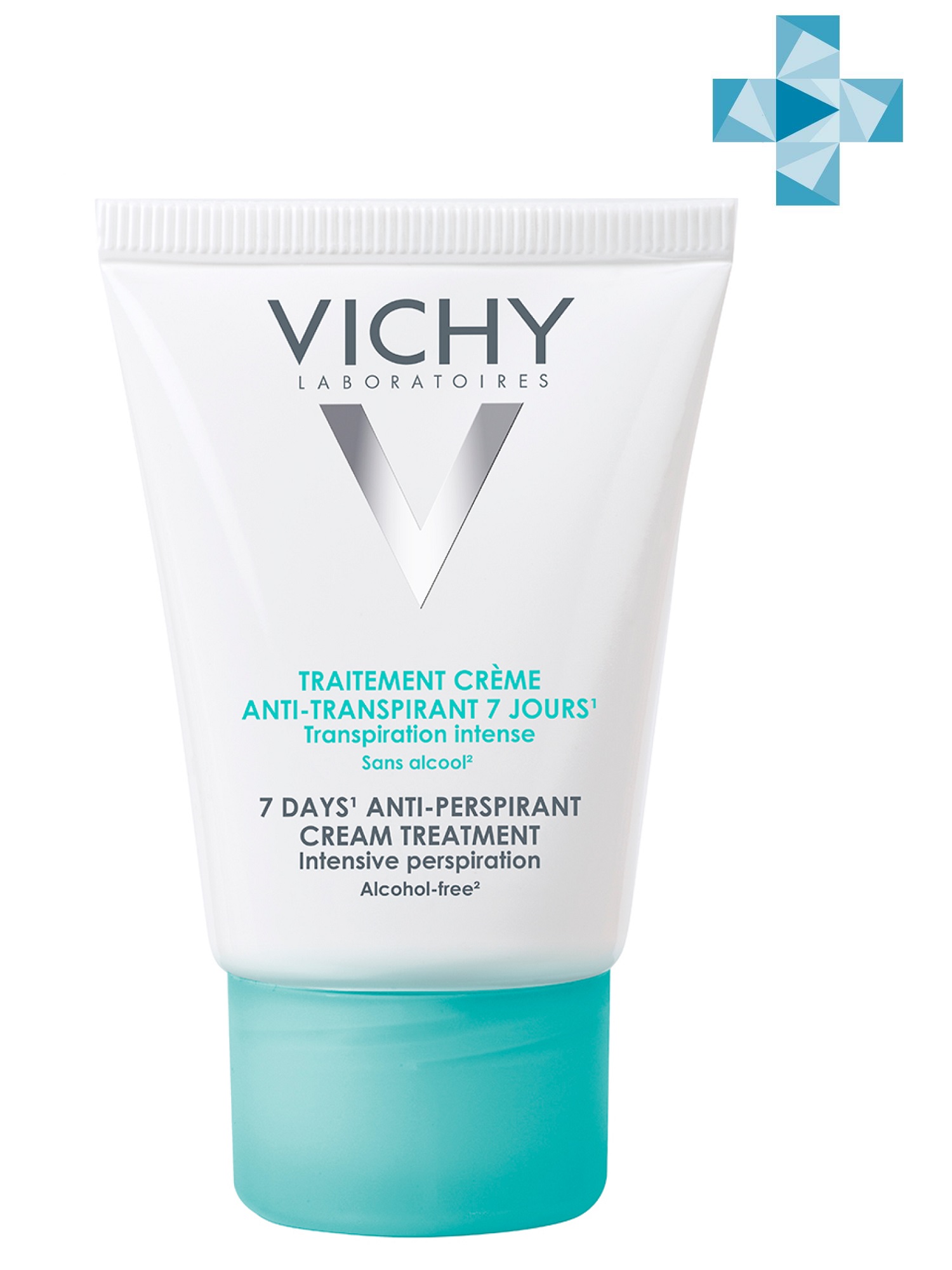 Vichy Дезодорант- крем 7 дней, регулирующий избыточное потоотделение, 30 мл (Vichy, Deodorant)