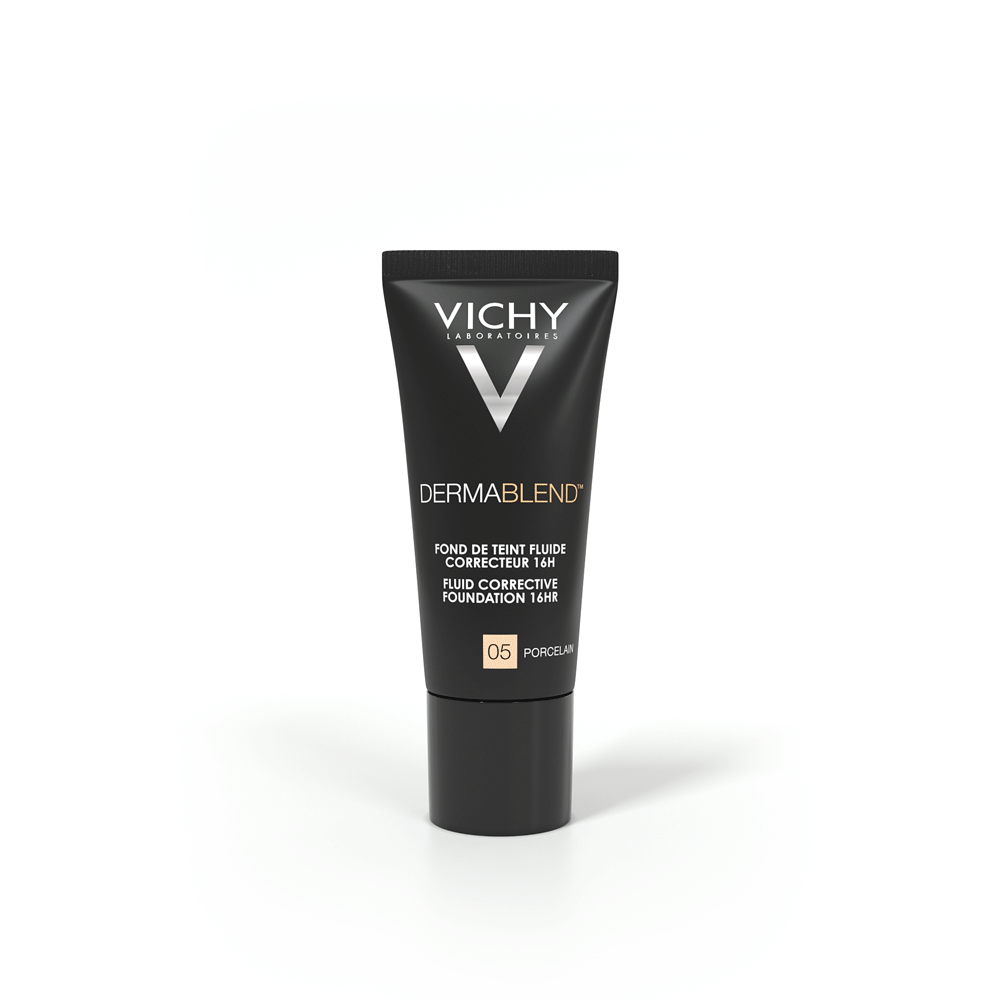 Виши Корректирующий тональный флюид фарфоровый оттенок 5 тон, 30 мл (Vichy, Dermablend) фото 2