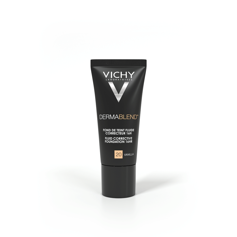 Виши Корректирующий тональный флюид, 20 тон, 30 мл (Vichy, Dermablend) фото 1